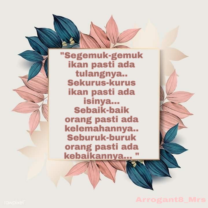 ʕ ᴥ ʔ On Twitter Setiap Orang Pasti Mempunyai Kelebihan Dan Kekurangan Tak Ada Alasan Bagi Kita Untuk Terlalu Membanggakan Diri Ketika Kita Mempunyai Kelebihan Yang Tidak Dimiliki Oleh Orang Lain Https T Co S2ouuacpks Twitter