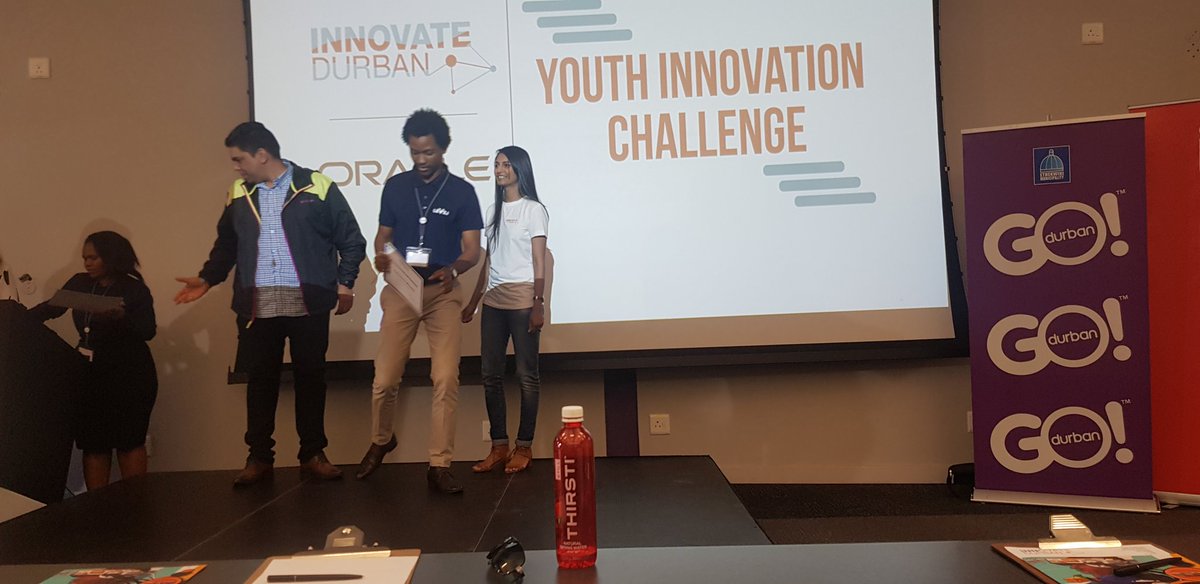 Go_Durban's tweet photo. Here are some of the guys who participated at this year's Youth Innovation Challenge. #YIC2019 https://t.co/wndd4tnmUd