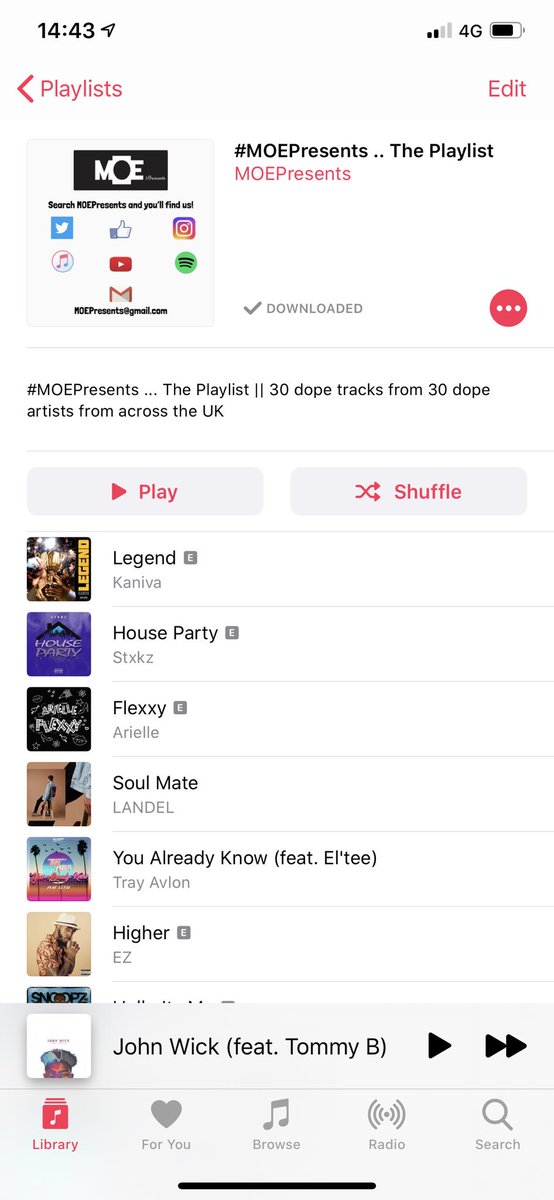 MOEPresents's tweet image. #MOEPresents The Playlist has been updated with brand new 🔥🔥🔥 from
@benezerbenezer @1thatguydrew @kritz93 @moelogo @GenMusic__ @AStaxxMusic @BPR_L3 @flyboykenkz @grenayd @onlysways 

Apple Music 🎧 
music.apple.com/gb/playlist/mo…

Spotify 🎧
open.spotify.com/user/5155qr6dg…