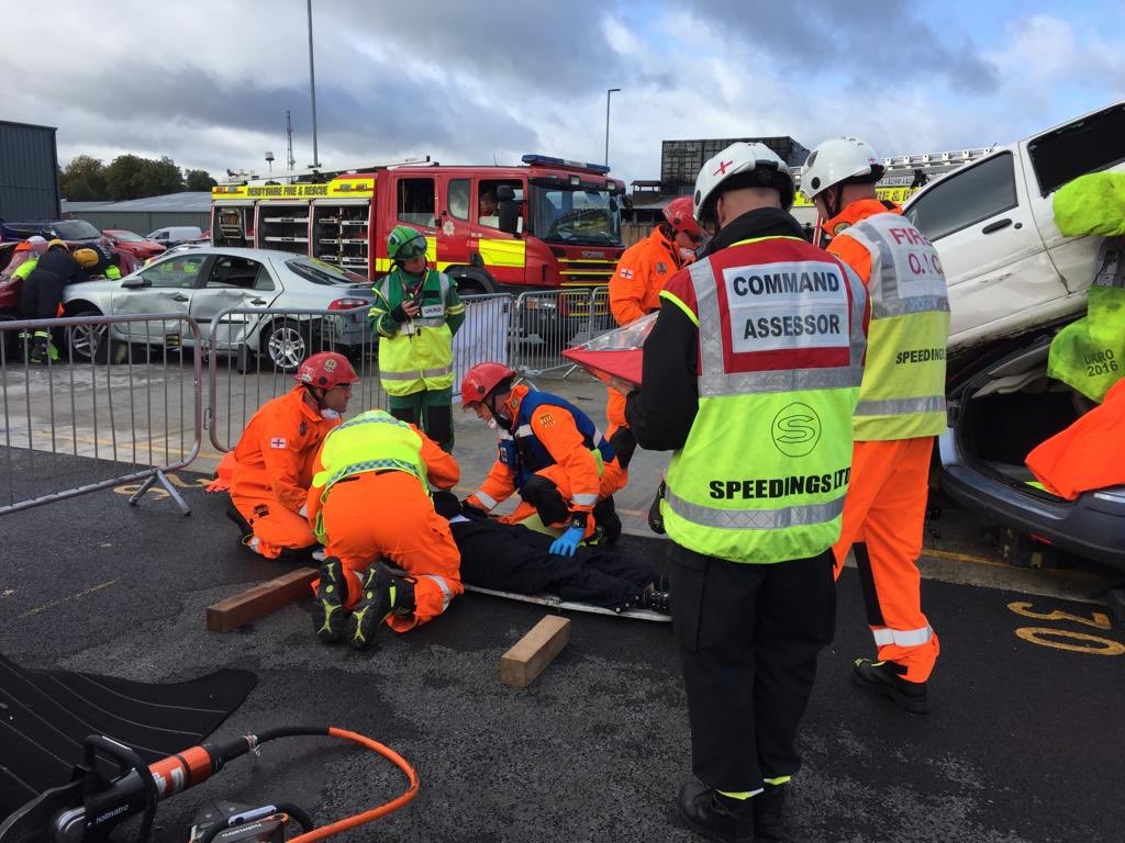 NLandFRS_PO's tweet photo. MAGNIFICENT 👍🏼👏🏼 Both casualties out with 2 mins to spare. Well done team. Very happy CFO and Service 😊😘👌🏼Fingers crossed for the results later. GOOD LUCK but you’ve already done yourselves proud. @_ukro @UKRODerbys2019 #RTCSkills #NFRSAmbassadors https://t.co/0MC8JJZExK