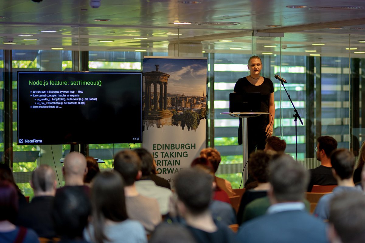 Node.js Edinburgh tweet media