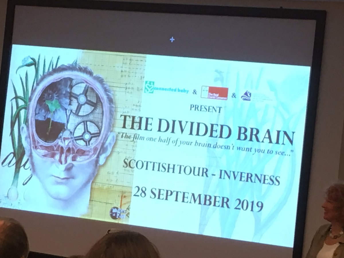 sallycroachy's tweet photo. Welcome from @suzannezeedyk to #Inverness @ic_uhi screening of @divided_brain
Never a better time for #DepthThinking Even @realdcameron is #Bewildered by current affairs https://t.co/zRAYFO1Ugv