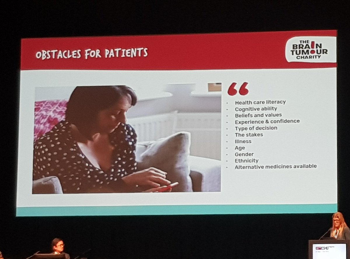 melsup1's tweet photo. Many patients report worrying they will be "annoying" or "a burden" to their healthcare team by asking questions about their diagnosis,prognosis&treatment plan.We must do more to empower patients to be a part of their care team #ESMO2019 #healthliteracy #patientcenteredapproach https://t.co/5d9EA4f9iG