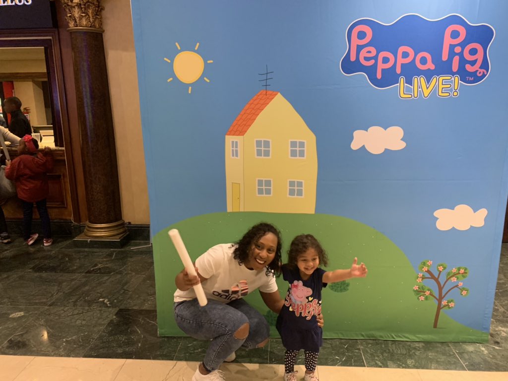 audas_vanschoor's tweet photo. Great day meeting #PeppaPig.
🐷🐷🐷🐷
All for the #MuddingPuddles
.
.
 #PeppaPigLive 🐷🐷

#AnimalFarm #Fun #PeppaPig #George #DannyDog #Activekids #Piggy #Playtime #MilaIs2Cute #Kiddies #WatchingMilaGrow #FamilydayIsEveryday #MilaMeetingPeppaPig #PeppaPigInSA #Goodtimes https://t.co/E2DcwDuSzk