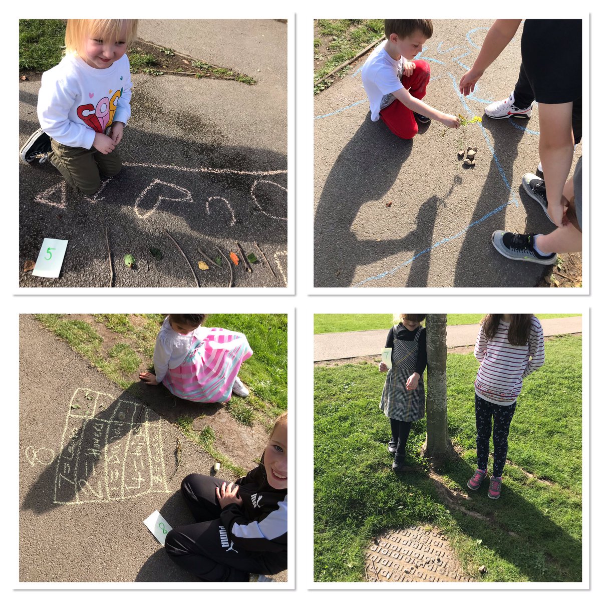 AInshes's tweet photo. Outdoor learning with our P7 buddies on Friday! @inshes_ps @lolo_belafonte #numeracy #maths #outdoorlearning #exploring #earlyyears https://t.co/8qPXrOAQIg