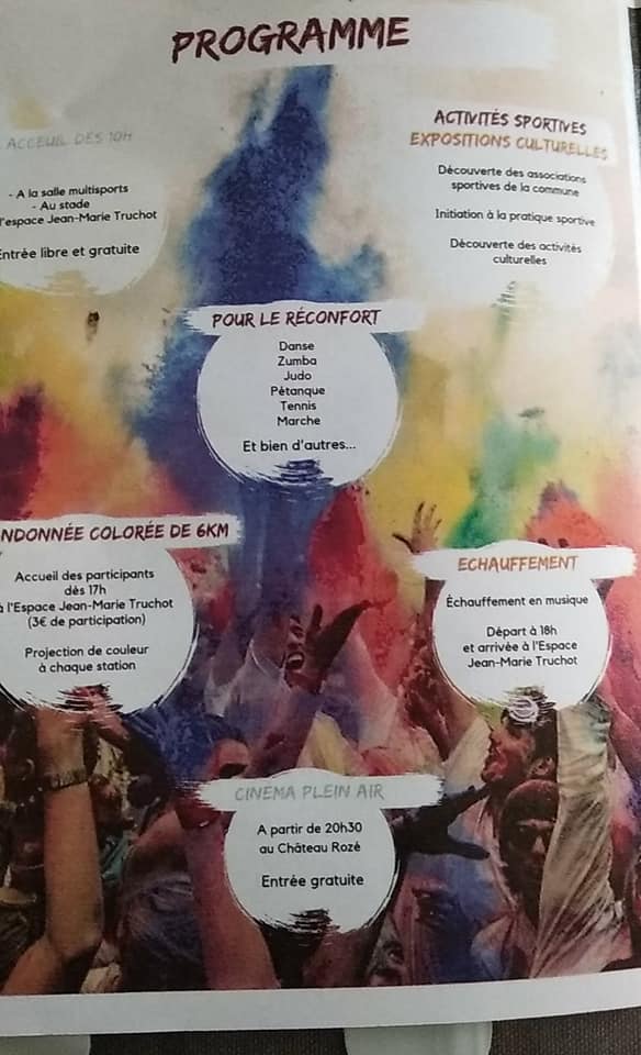 telethon18's tweet photo. Ce soir, soyez nombreux à faire la randonnée colorée de 6 km à Trouy : 3 € pour le #Téléthon2019
#Trouy #randonnée #colorée #Cher #Berry https://t.co/QKWxAmGUAD