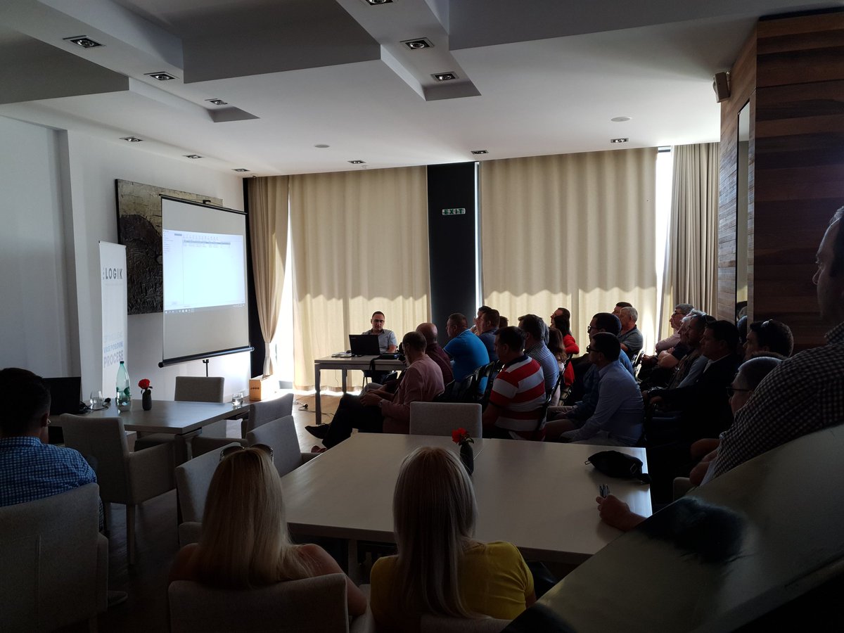 logikrs's tweet photo. Predstavljanje distributerima novih Logik proizvoda https://t.co/tKRXe6P6SG