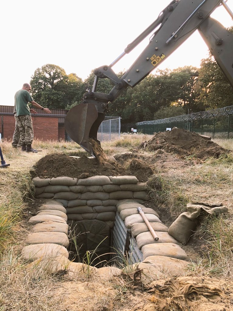 131Commando's tweet image. On behalf of @24CdoRE - @131Commando completes upgrade of Engineer Demonstration Area at @RMASandhurst. @Proud_Sappers #armyreserves