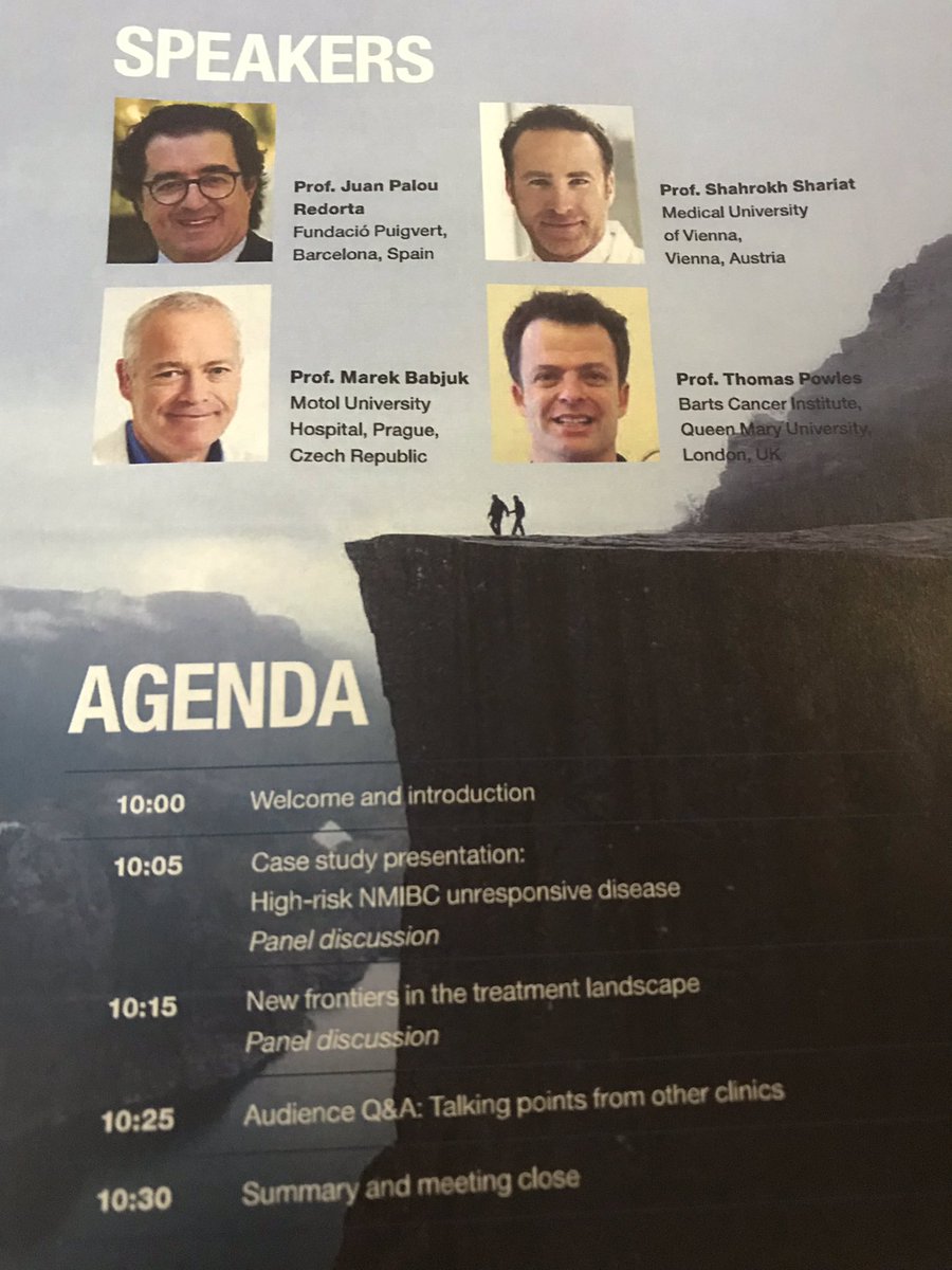 Marek Babjuk (@marekbabjuk) on Twitter photo Optimal approach to BCG unresponsive non-muscle invasive #bladdercancer #esmo <a href="/DrShariat/">Shahrokh F. Shariat</a> <a href="/joanfundi/">Joan Palou Redorta</a> and Tom Powles #uroczech Optimal approach to BCG unresponsive non-muscle invasive #bladdercancer #esmo <a href="/DrShariat/">Shahrokh F. Shariat</a> <a href="/joanfundi/">Joan Palou Redorta</a> and Tom Powles #uroczech