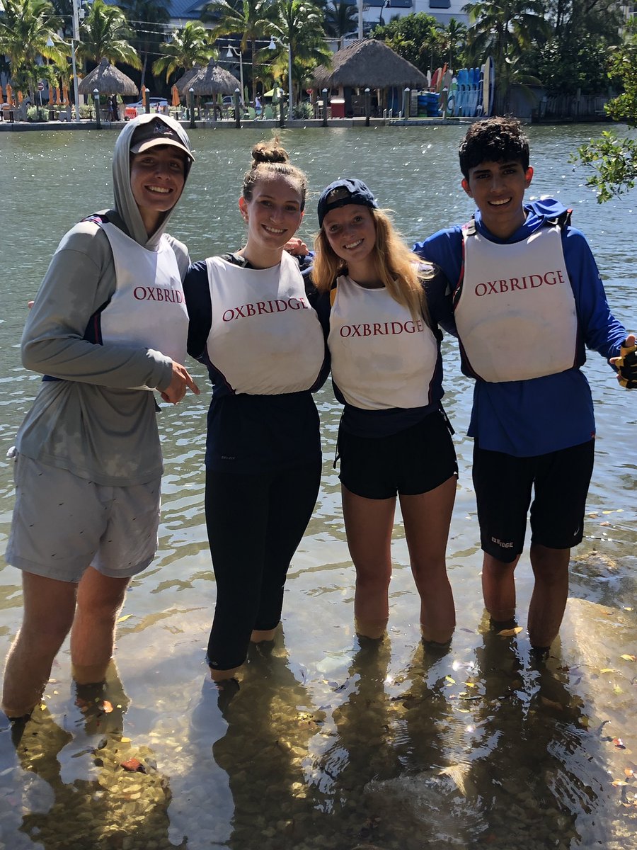 Happening now: The Varsity Sailing Team is competing at the South Points #1 Regatta in Hollywood, FL. Go ThunderWolves! #sailingintotheweekend #sailingforsuccess #sailingonaSaturday⛵️⛵️