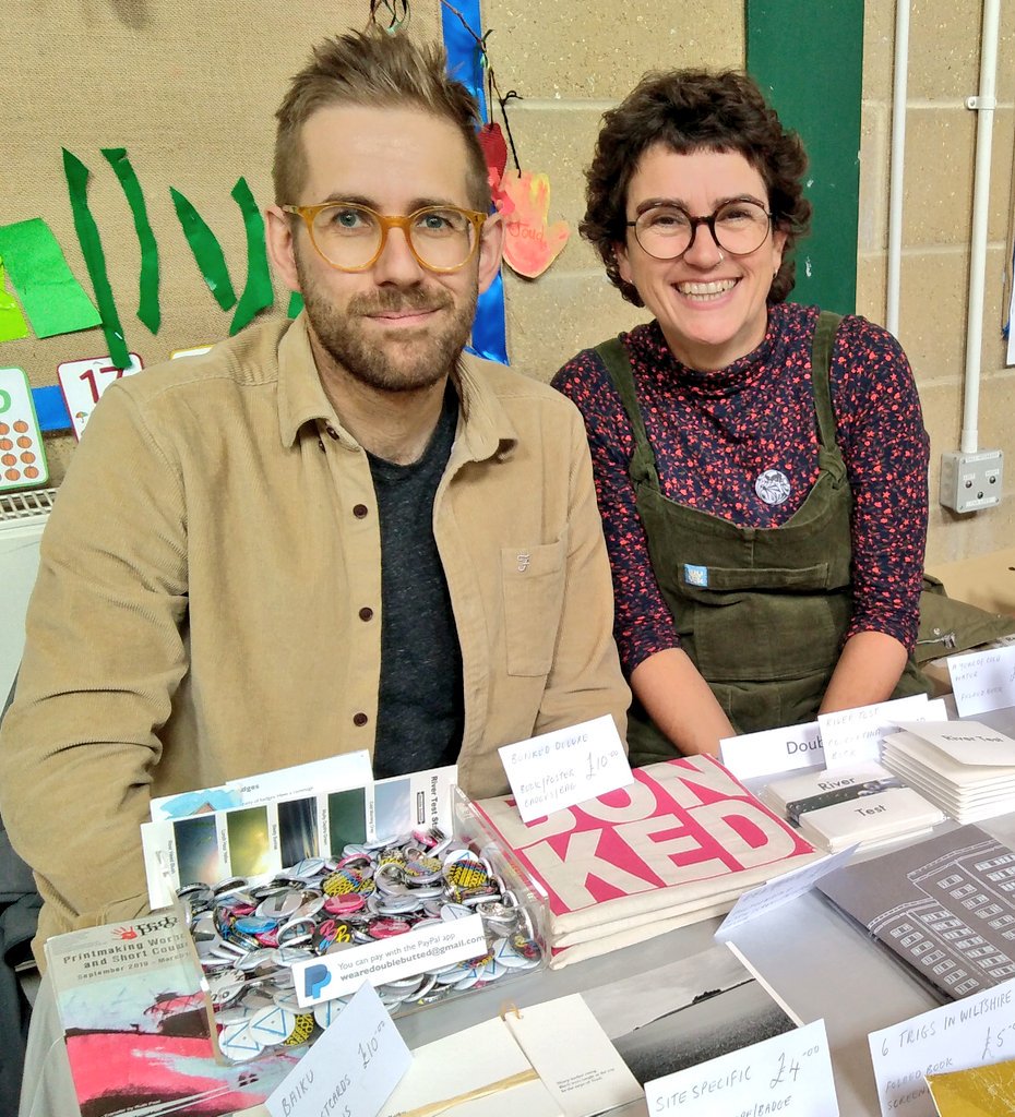 artcath's tweet photo. Just bought a fine selection of #artistsbooks for @WSALibrary @UniSotonLibrary @winchesterart @unisouthampton from #DoubleButted at the #SouthamptonWayzgoose https://t.co/wk1E3NH9K3