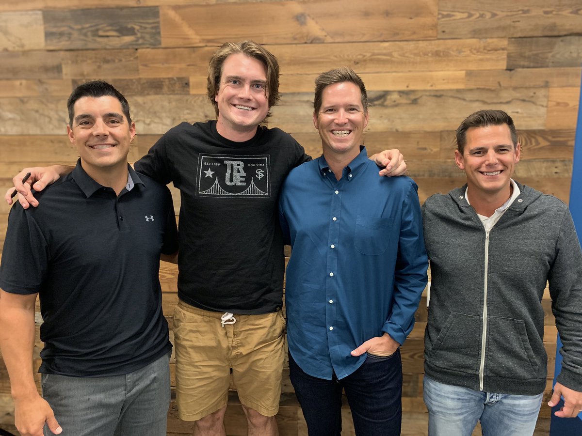 Buildertrend's tweet photo. So, how does a company started by 3 pals grow into a team of 500? Here’s what you’re listening to today → https://t.co/0TVvQQ4uGf #tech #siliconprairie #omahatech https://t.co/BpBjsQuPWF