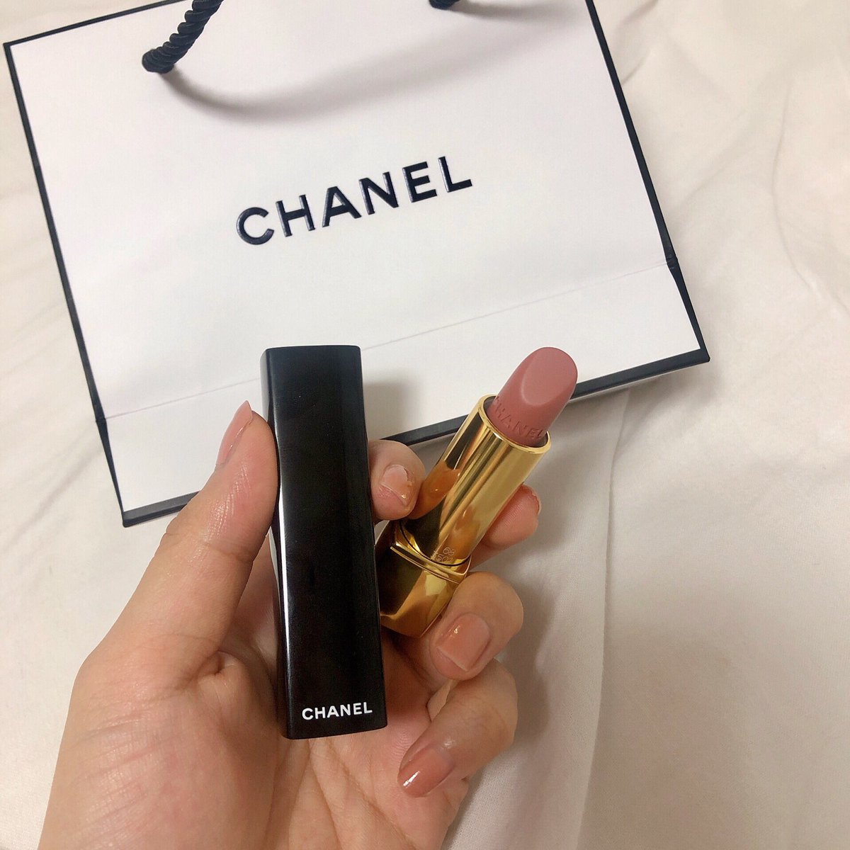 CHANEL♡未使用♡25 Chanel 25B Flower, Star and CC Logo Necklace with Black