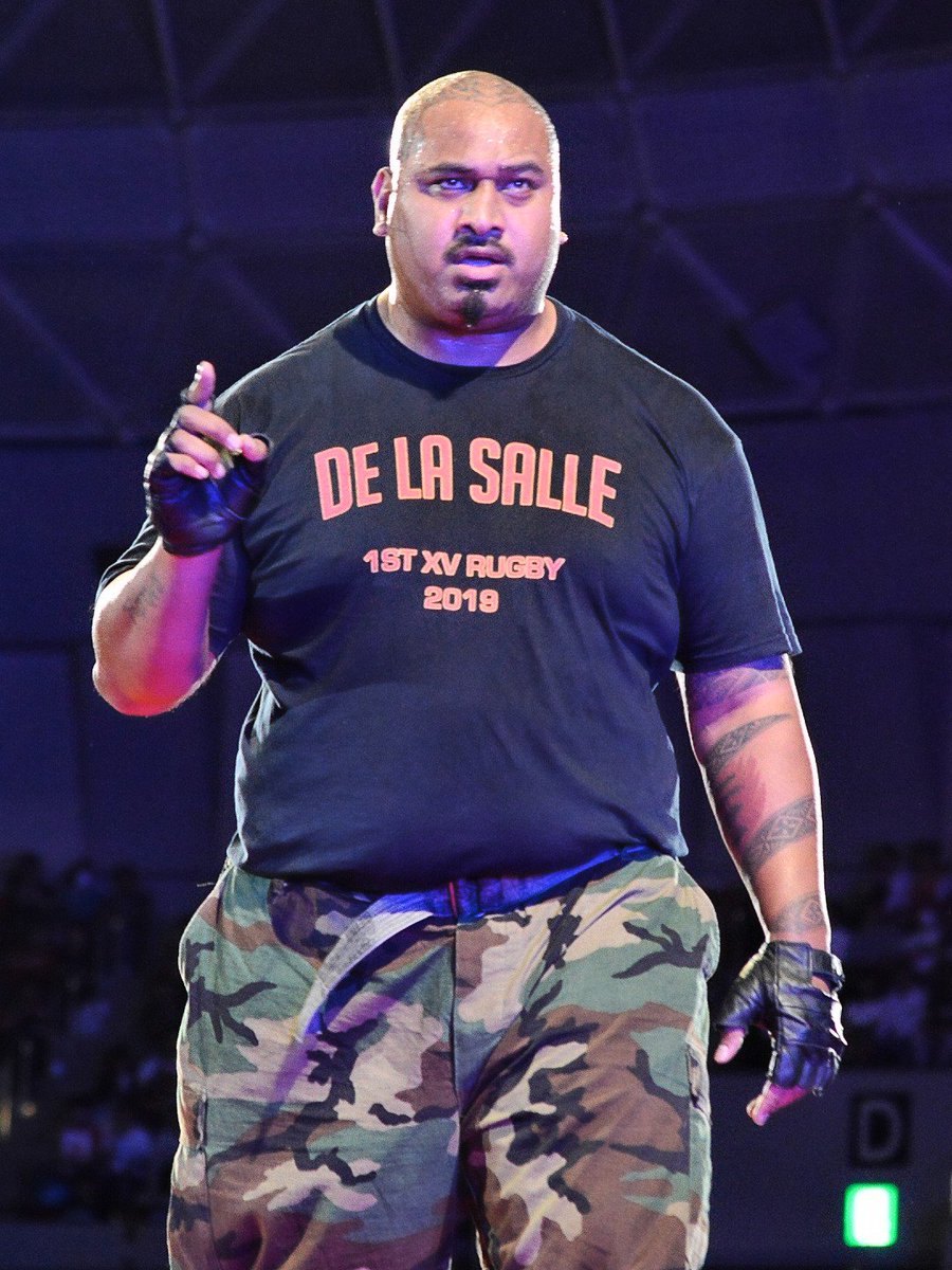 prowresmania's tweet image. 2019/9/22(日) #新日本プロレス Destruction In Kobe
#RogueGeneral #バッドラックファレ 選手
#BadLuckFale #BulletClub #BC4LIFE #njpw #njdest