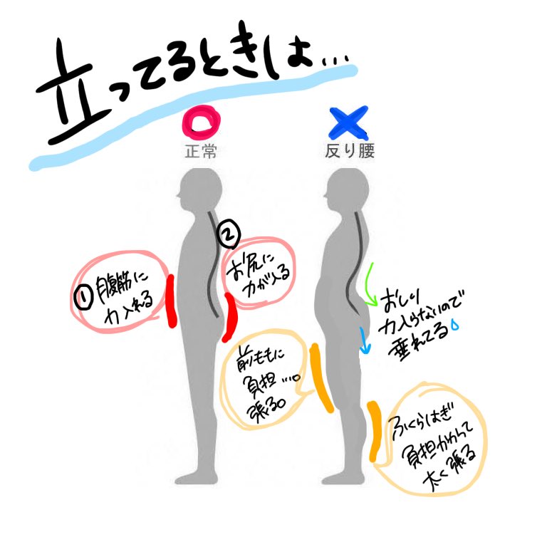 ダイエットしても下半身が太いまま 原因は姿勢かもしれない 実際に痩せた方法と簡単なストレッチを紹介 これでスキニー履けるようになった Togetter