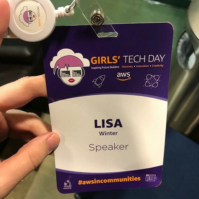 About to speak to 600+ young girls at Girls’ Tech Day!
Thanks @amazonwebservices for putting this on. 
#awsincommunities #girlsintech #girlsinstem ift.tt/2msSIKD