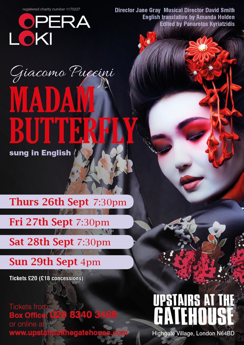 operanews2's tweet photo. After watching @operaloki perform #MadamButterfly in Highgate, London on Thurs, we thought weโd share our #emojiopera version with you once more ๐
You can still see Opera Lokiโs show in London tonight & Sunday (see second picture for details)
#saxelbymedia https://t.co/Ff1bFVNFPT