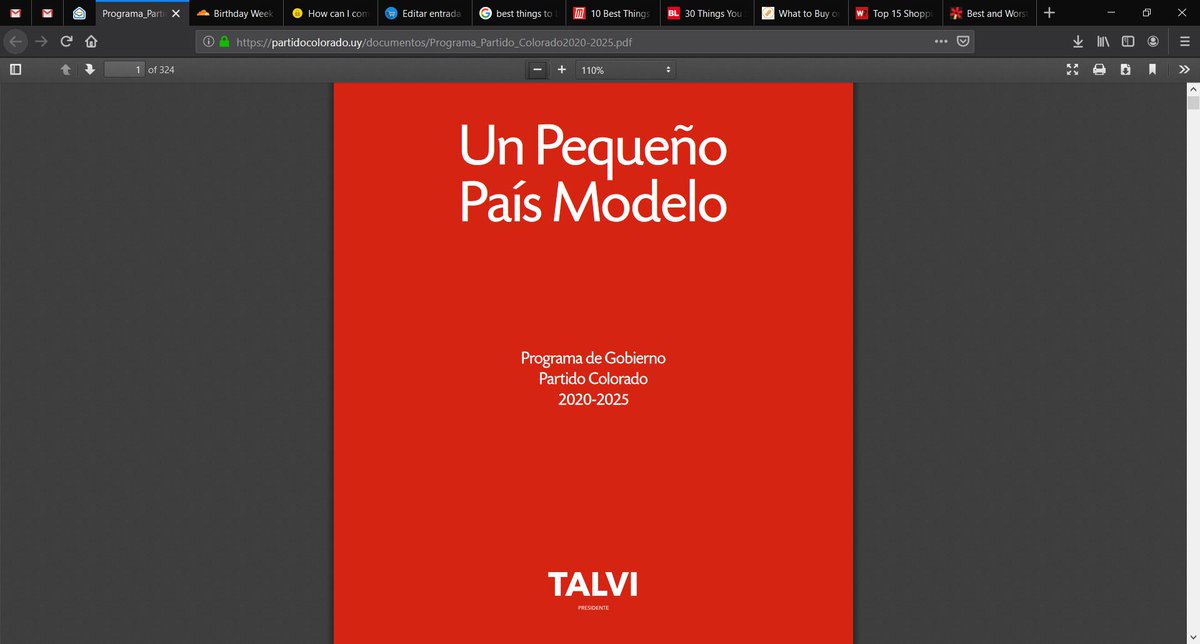 federicod's tweet photo. Lectura de fin de semana,
#TalviEnElDebate #TalviPresidente #LoNuevoSeViene #InspiringSummit2019 https://t.co/9ZyZthdgmF