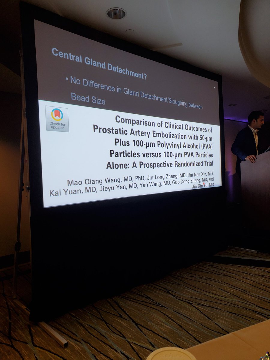Keith Pereira MD, #VIrad (@keithppereira) on Twitter photo #STREAM2019 #PAE
Debate time <a href="/IR_Nutt/">Charles Nutting, DO FSIR</a> ( small embolics) vs <a href="/SandeepBaglaMD/">Sandeep Bagla MD</a> ( large)
You decide.... #STREAM2019 #PAE
Debate time <a href="/IR_Nutt/">Charles Nutting, DO FSIR</a> ( small embolics) vs <a href="/SandeepBaglaMD/">Sandeep Bagla MD</a> ( large)
You decide....