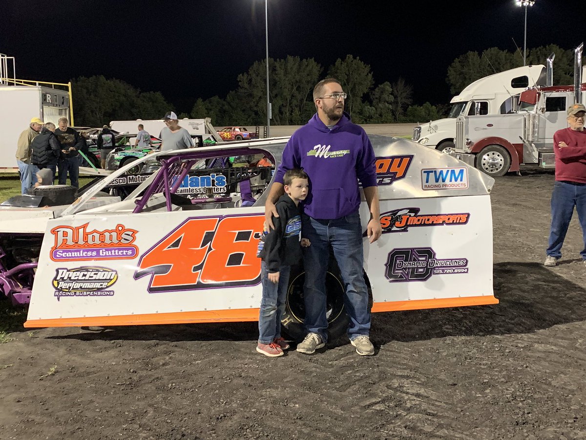 Jake picked up the win at Corning last night during night one of The Tradition.