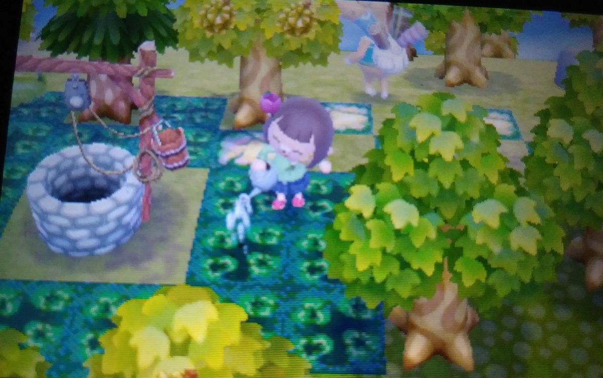 AnimalC61126370's tweet photo. My New Leaf Town named Forest!🎑🍁🍂💜🎨 #aesthetic #fancy #animalcrossing #cloverpatch https://t.co/q02xpJUvWn
