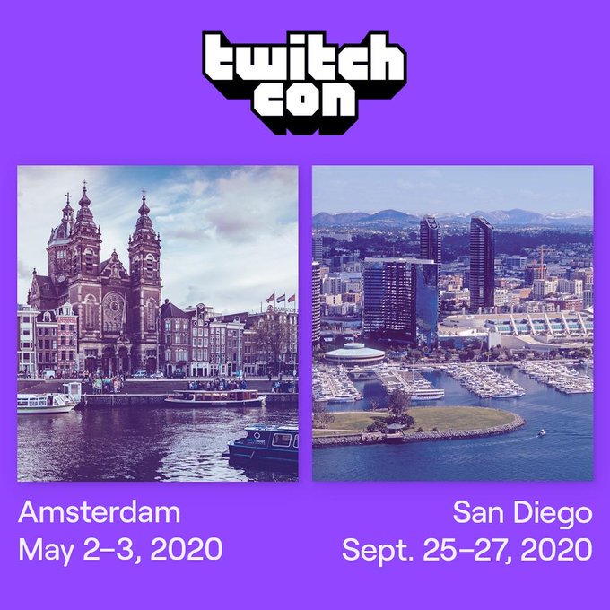 StreamConNL's tweet image. TwitchCon komt naar Amsterdam!

Wie gaat er sowieso naartoe? ✋🏻