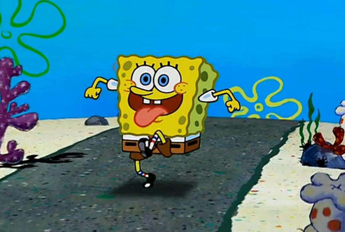 Magnificent Matthew On Twitter Missing Walk Cycle From Spongebob S Lost Episode In Left Picture