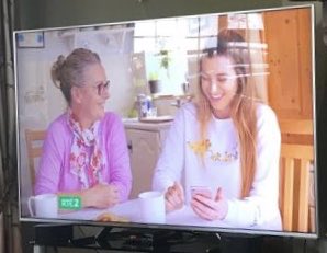 Meghann_Scully's tweet photo. So who else spotted @PaulineMScully and I on @RTE2 bright and early before the #RWC2019 kicked off? 

We had a busy few weeks during the summer 🙈😅🎥 

Coming soon.... https://t.co/ueAOZBj0cx