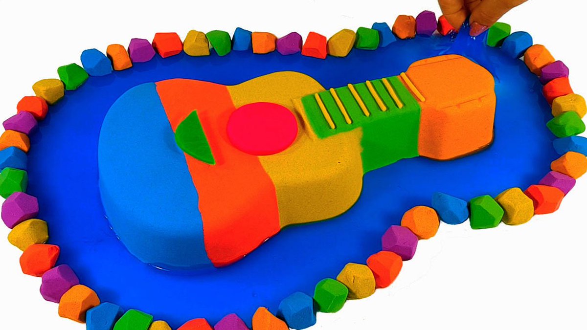 Color Song | Как сделать Гитару торт Кинетический песок Резка, Слизь | Учим цвета, Satisfying Videos
youtube.com/watch?v=w5zvCS…