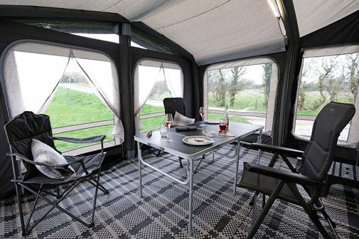 norwichcamping's tweet photo. #PracticalCaravan's 'BEST AWNING' WINNER 2019... #Vango Vienna 400 All-Season Airbeam #CaravanAwning - £1,899 (RRP £2,100) *Easy inflation*Big, airy space*Strong, colour-fast fabric*For permanent pitching* > https://t.co/MaDysaJXo2 *With FREE CARPET - while stocks last* https://t.co/WHbCy2flBt