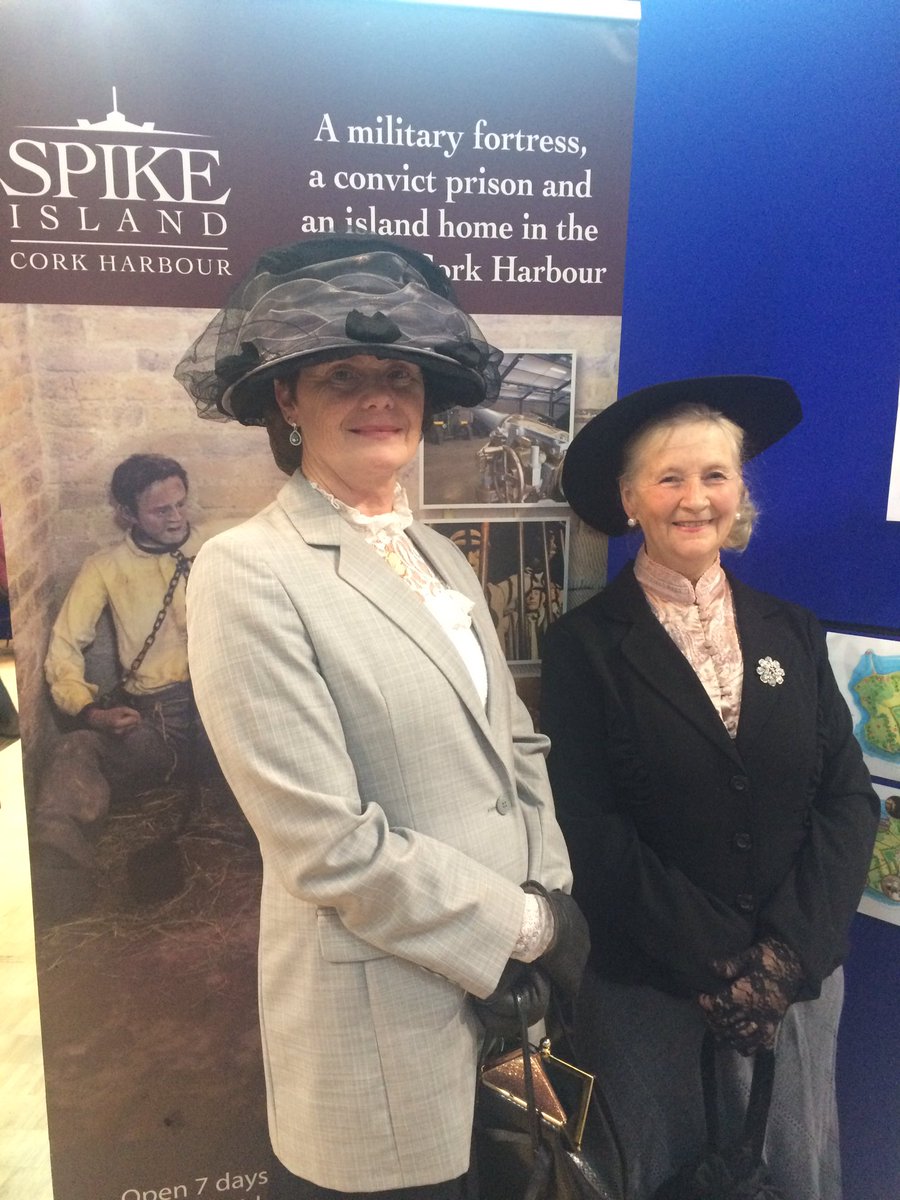 Spike Stand at Cork Past Times Exhibition in the City Hall