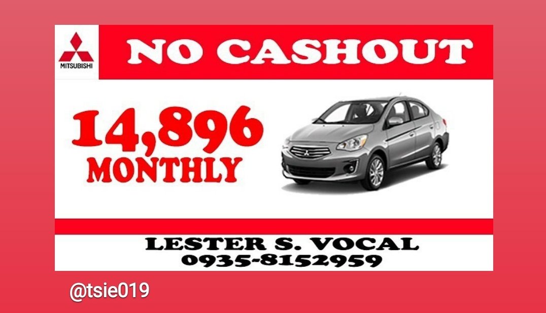 MITSUBISHI HOT DEALS!!

🔘 🔘 ZERO DOWNPAYMENT 🔘 🔘

🔘 🔘SEPTEMBER PROMO🔘 🔘

#promo 
#lowdownpayment
#mitsubishi
#mirageg4
#mirage
#xpander
#strada
#montero
#greatdeals
#zerodp