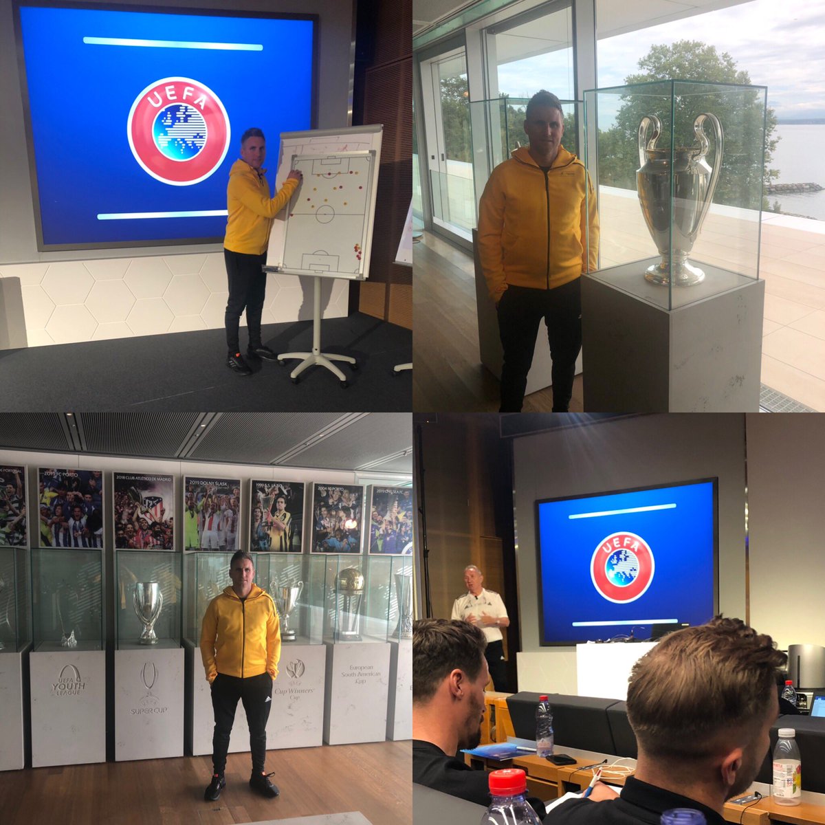 Jimmy Brennan On Twitter Fantastic Four Days At Uefa Hq In