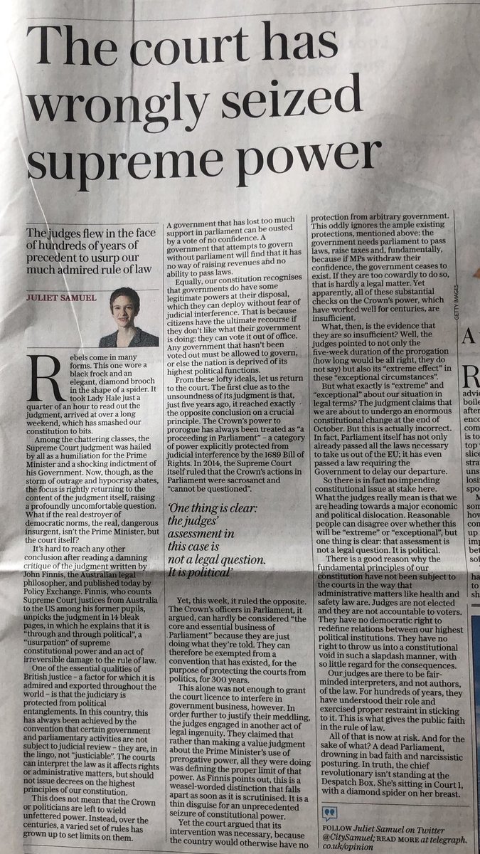 Please read and retweet another side of the Supreme Court judgment to which there is no appeal...