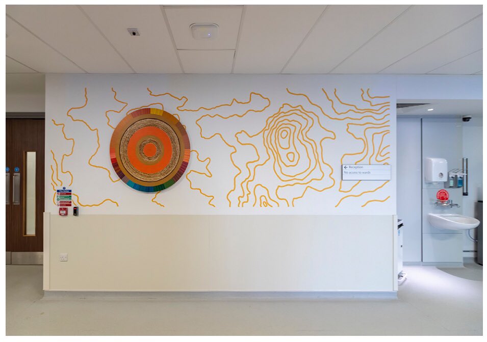 Staying and Waiting: Genome Mapping, project completed this year for DGRI #artinhospitals supported by <a href="/dftw_/">DressForTheWeather</a> Images: <a href="/ColinJTennant/">Colin Tennant</a> Details: katiejanderson.com/portfolio/stay…