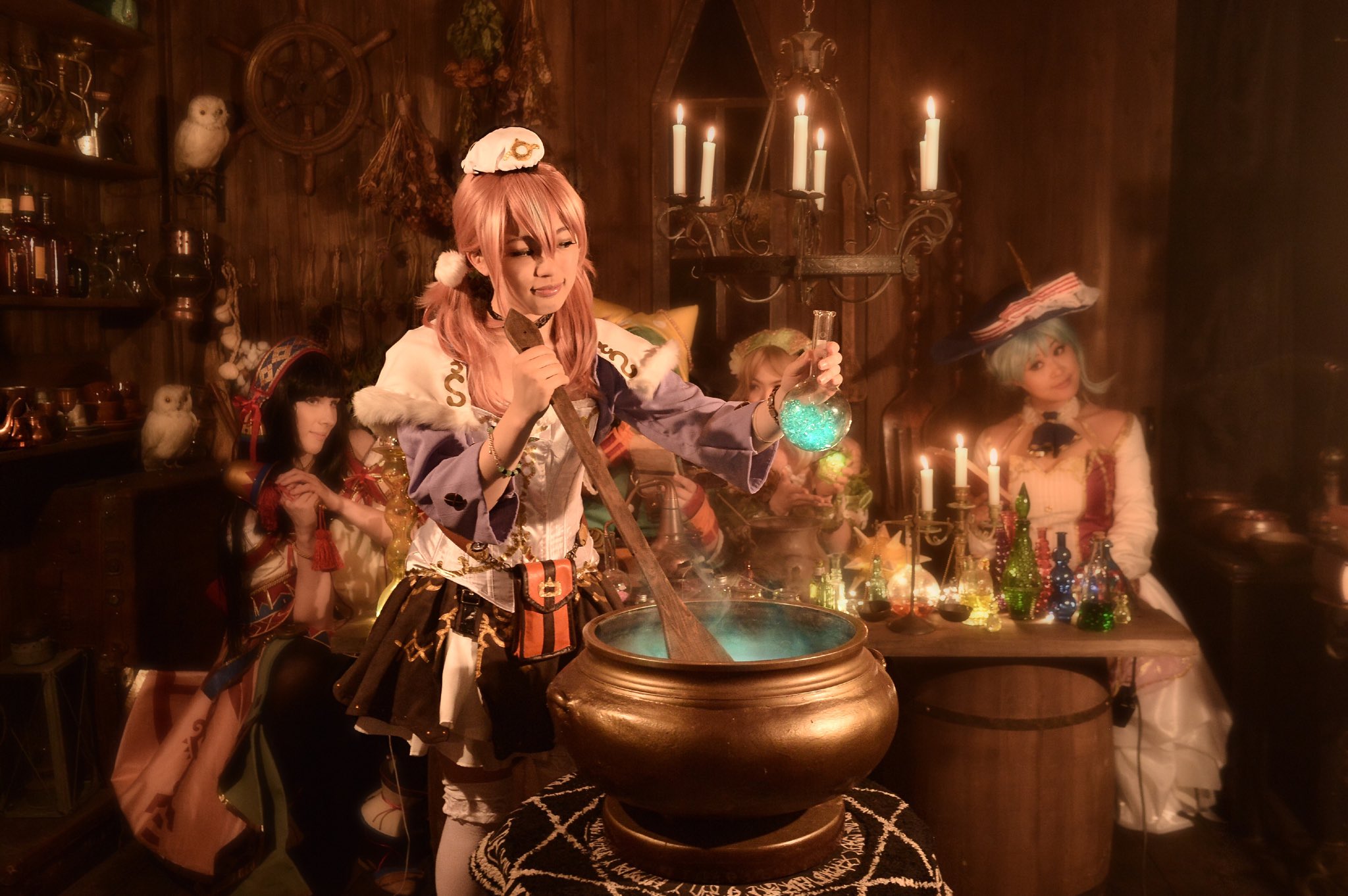 翠陽 すいひ Cosplay ネルケと伝説の錬金術士たち エスカ 撮影 スタジオ Tsworks01 T Co Y76gk06wwp Twitter