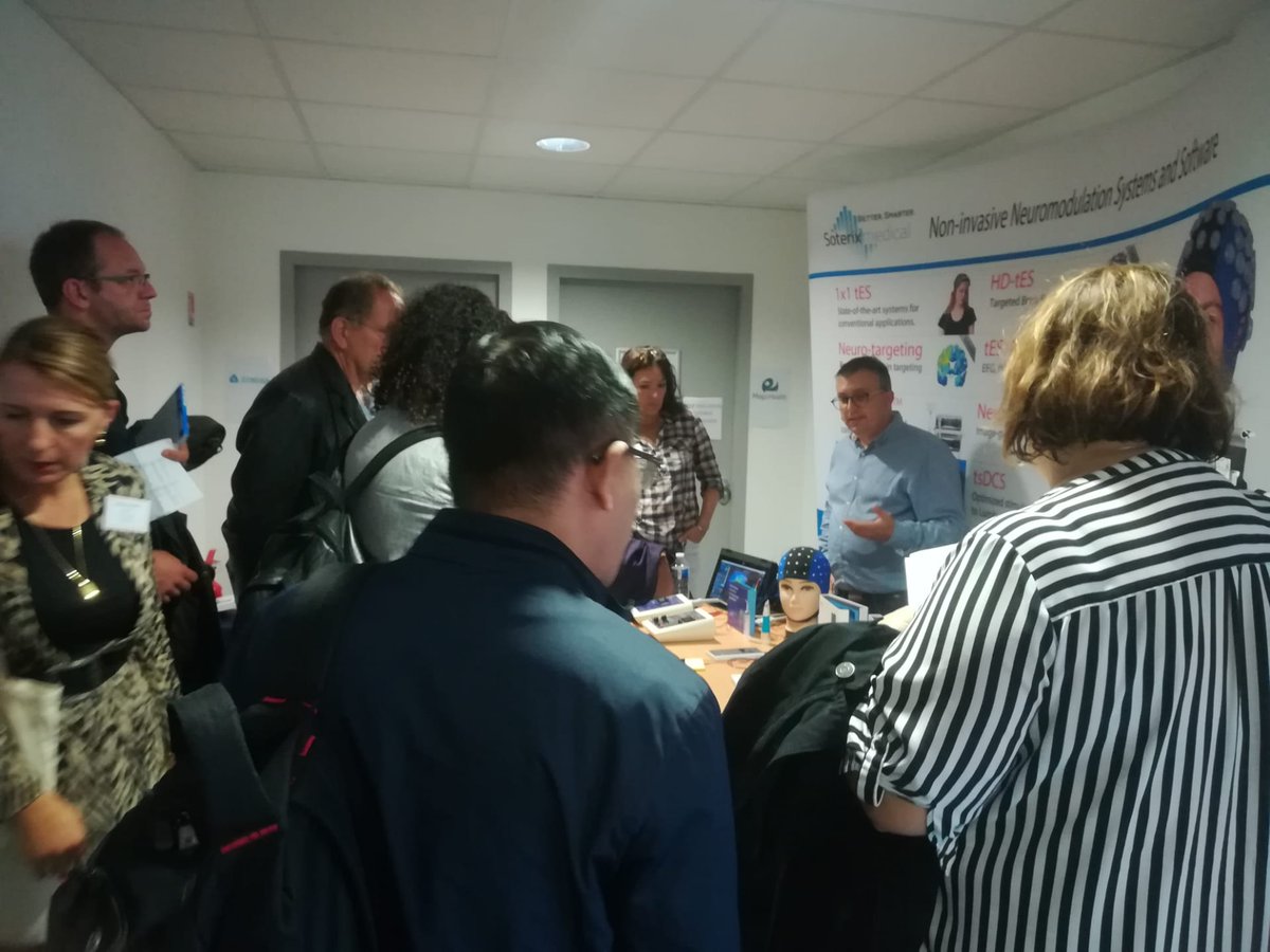 DepressionLTE's tweet photo. Final day at the tDCS and rTMS workshop in Nantes https://t.co/tRntRUNLLC Please stop by our booth if you are interested in learning about our Depression tDCS-LTE system https://t.co/od88kJyK6v and how you can incorporate in your practice #depression #tDCS https://t.co/j68IUAV9mc