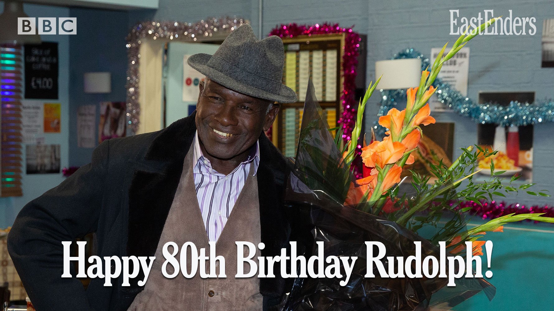 Happy 80th Birthday to the one and only, Rudolph Walker. With love from us all at Yeah Man! 