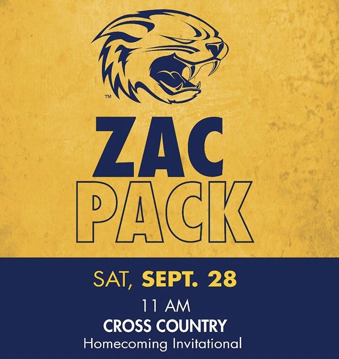 CazWildcats's tweet photo. Come show your support for the #CazXC team TODAY at 11 AM at Fenner Fields as they host the Cazenovia Homecoming Invitational! #CazNation #ZACPack https://t.co/nXOqL5NHUZ