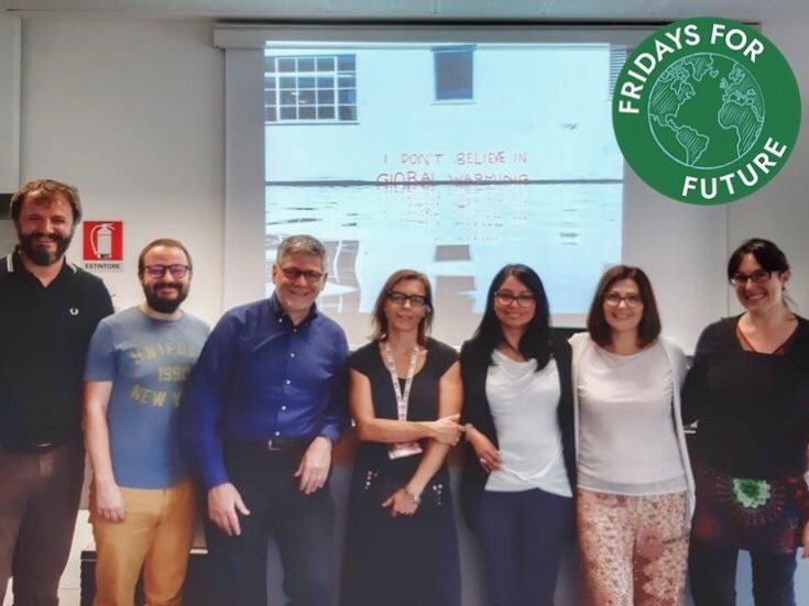 Studiare il clima permette di comunicarlo meglio! Grazie alla climatologa Claudia Pasquero <a href="/macsis/">Tina Løkke Leth</a> #FridayForFuture #ClimateAction