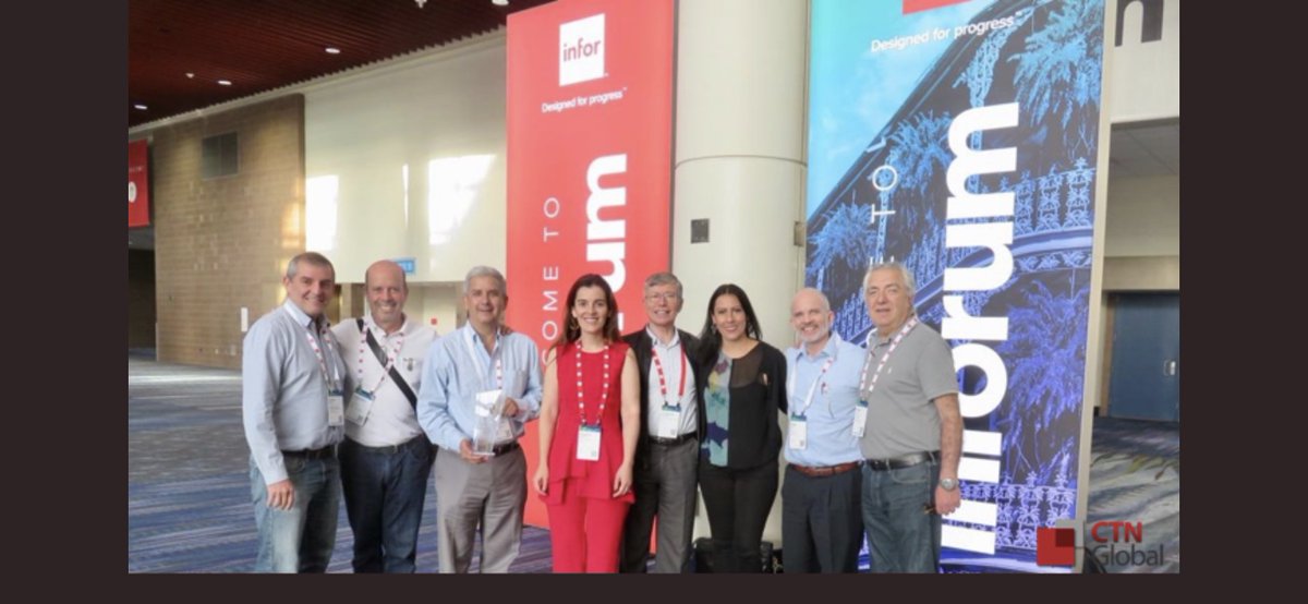 CTNGlobalIberic's tweet photo. Nuestro equipo de LATAM se lleva el premio de mejor partner cloud en el INFORUM 2019. Enhorabuena!!! https://t.co/YZcVX3GCeO