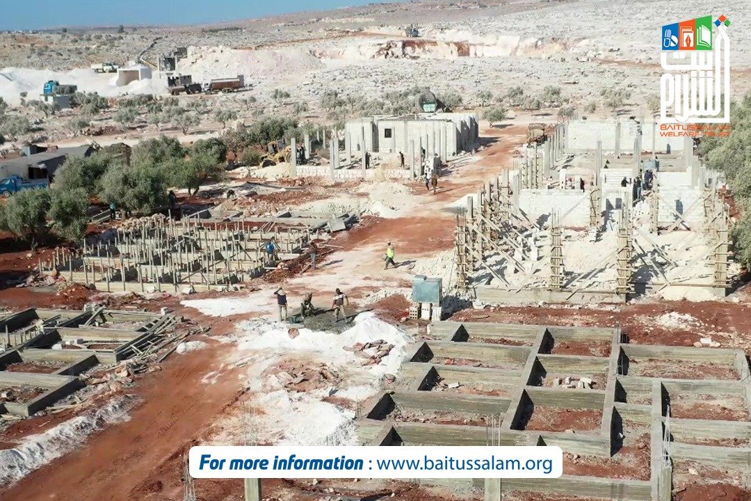 Baitussalam_Org's tweet image. Baitussalam volunteers working side by side with
@DiyanetVakfi in construction of "Baitussalam village" for Syrian orphans and widows.

.
.
.
.
.
#RebuildSyria #SupportSyrianChildren #HelpSyria #shelter #syria
#BaitussalamVillage #syrianrefugees