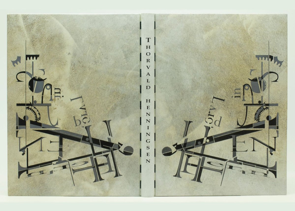 ibookbinding's tweet image. OPEN • SET. First Prize in the Open category — Rahel Scheufele, GERMANY. Thorvald Henningsen by Hans Burkhardt. More here: ibookbinding.com/competitions/o…