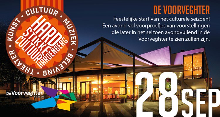 DeVoorveghter's tweet photo. Vanavond start ons theaterseizoen met een spetterende previewavond. Ben je er bij?
https://t.co/eX7yied46b https://t.co/uZa6jTlnQq