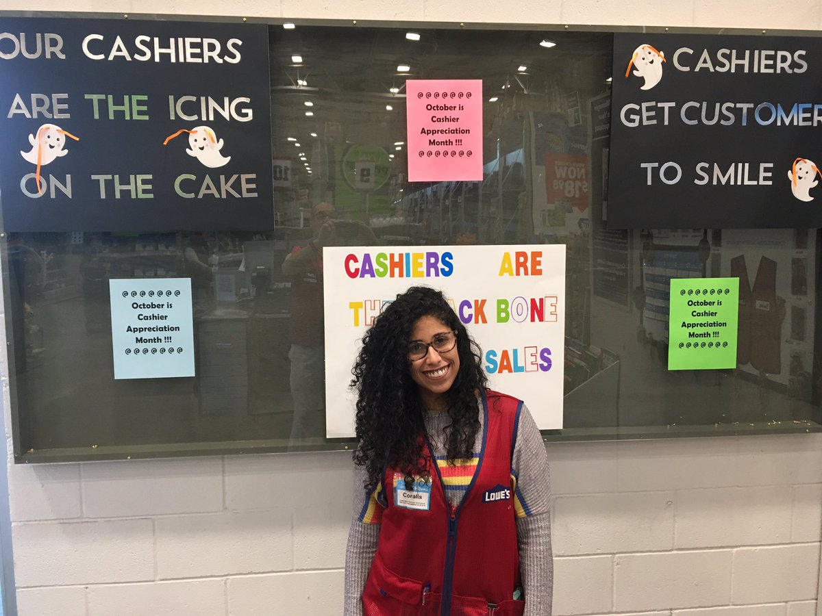 lowe_ct's tweet photo. It’s coming!  We’re so excited to show our appreciation to all our cashiers in October! #lowes https://t.co/0Gp7u7kIg3