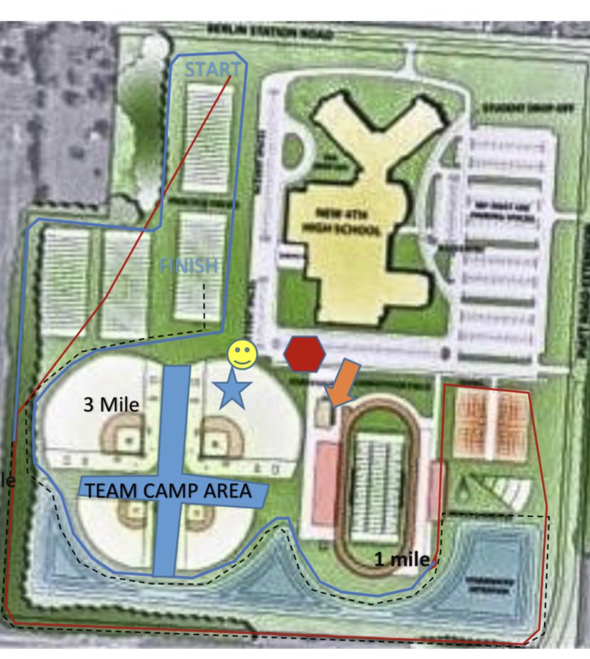 UAMensXC's tweet photo. #Berlin course map https://t.co/VNGy4vdMEw