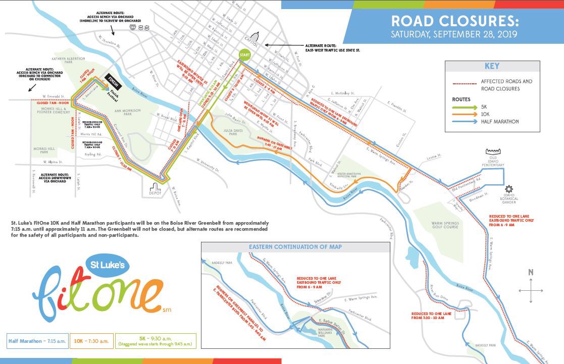 FitOneBoise's tweet image. Good morning! Time for #Fitoneboise! Please be aware of the road impacts for downtown and east Boise this morning. For participants - consider taking advantage of our free shuttles: fitoneboise.org/race-week/shut…