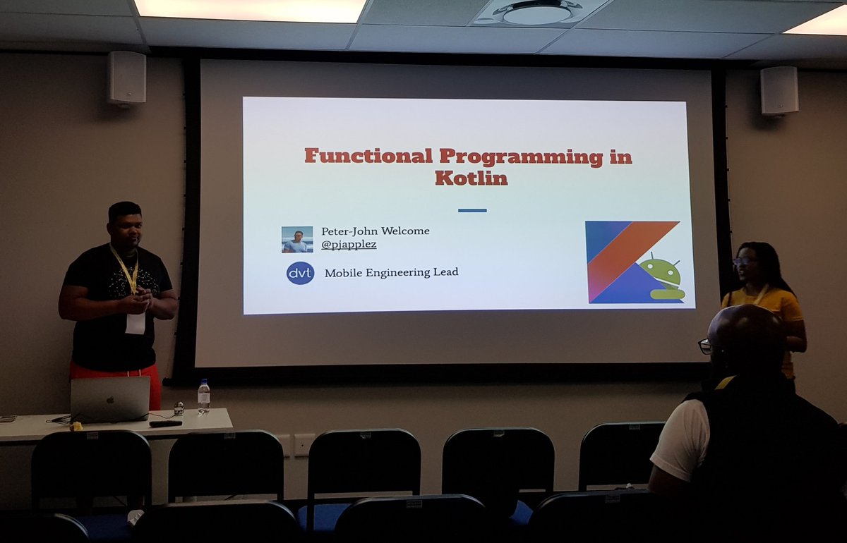 corneil's tweet image. Go @pjapplez let&apos;s function! #KotlinEveryWhereSA @GDGJohannesburg #kotlineverywhere