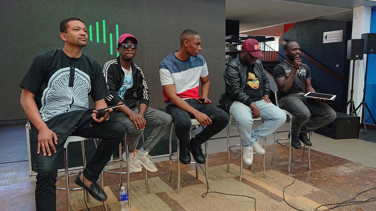 zikomenard's tweet image. Visuals from the Music Business Workshop and from the drone party currently underway #hubunconference #Shoko2019 @CdeTseisi @TheFeedZW @ShokoFestival @MunyaBloggo