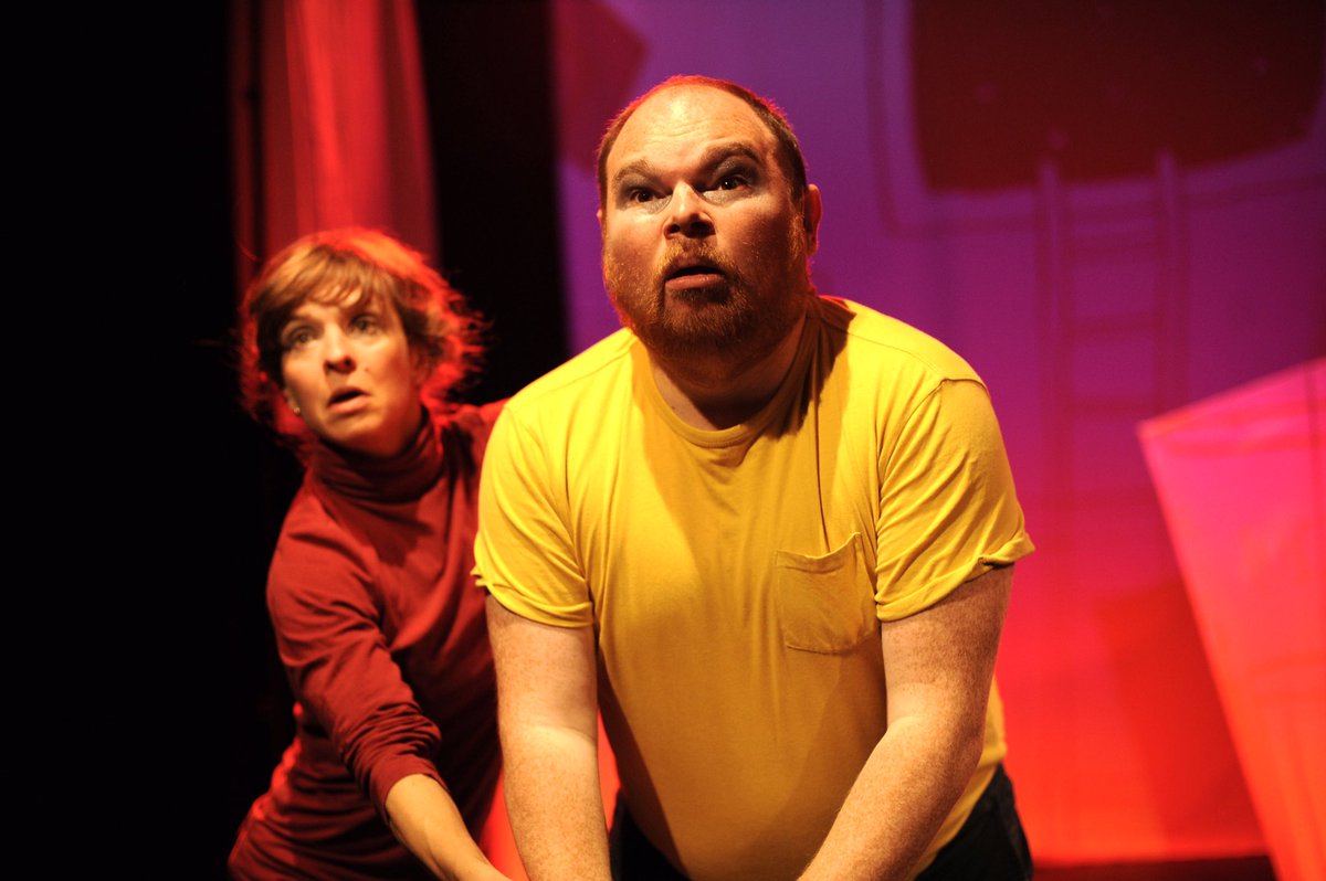 Chuffed with these amazing photos by <a href="/elmarrubio/">elmar rubio</a> of our recent #SpectacularSpacebots R&amp;D at <a href="/shoeboxswindon/">Shoebox Theatre</a> with @BeingStephenC &amp; <a href="/mother_bunch/">Mother Bunch Theatre</a> 

#projectionmapping #lecoq #physicaltheatre #childrenstheatre #robots #autism #Neurodiversity